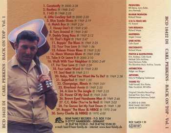 4CD/Box Set Carl Perkins: Back On Top