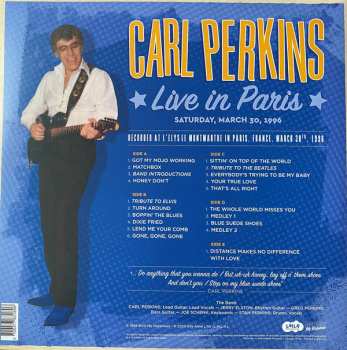 2LP/SP Carl Perkins: Live In Paris LTD | CLR