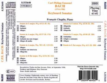 CD Carl Philipp Emanuel Bach: Keyboard Sonatas