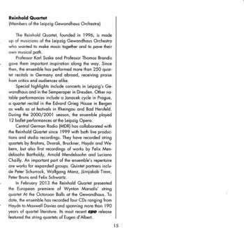 2CD Carl Reinecke: Complete String Quartets