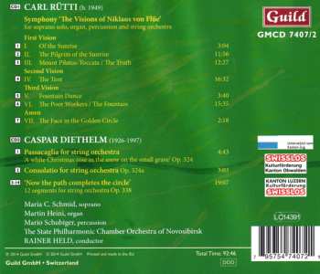 2CD Carl Rütti: Symphony "The Visions Of Niklaus Von Flüe" / The Last Works For String Orchestra