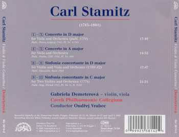 CD Gabriela Demeterová: Sinfonias Concertante In C & In D / Viola Concertos In A & In D