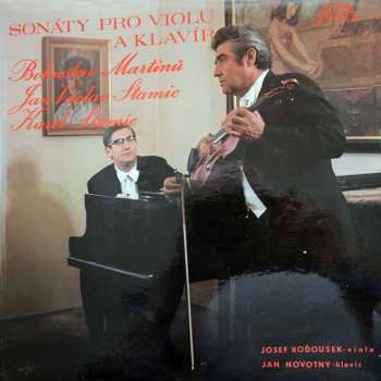 Album Bohuslav Martinů: Sonáty Pro Violu A Klavír