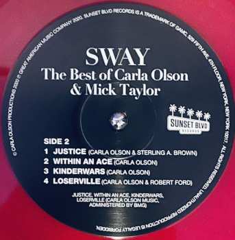 LP Carla Olson: Sway: The Best Of Carla Olson & Mick Taylor  LTD