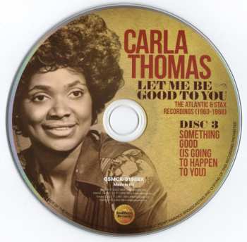 4CD/Box Set Carla Thomas: Let Me Be Good To You (The Atlantic & Stax Recordings 1960-1968)