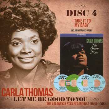 4CD/Box Set Carla Thomas: Let Me Be Good To You (The Atlantic & Stax Recordings 1960-1968)