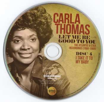 4CD/Box Set Carla Thomas: Let Me Be Good To You (The Atlantic & Stax Recordings 1960-1968)