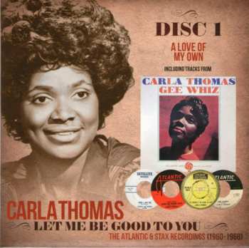 4CD/Box Set Carla Thomas: Let Me Be Good To You (The Atlantic & Stax Recordings 1960-1968)