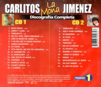 2CD Carlos "La Mona" Jiménez: Discografia Completa Volumen 1
