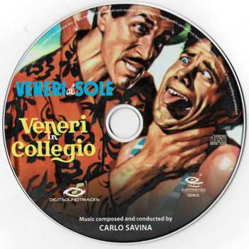 CD Carlo Savina: Veneri Al Sole / Veneri In Collegio (Original Motion Picture Soundtrack) LTD