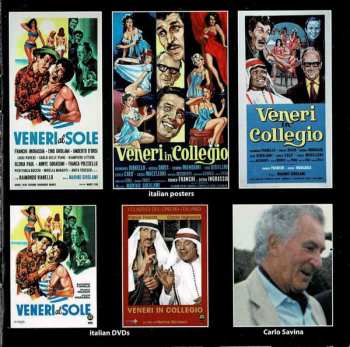 CD Carlo Savina: Veneri Al Sole / Veneri In Collegio (Original Motion Picture Soundtrack) LTD