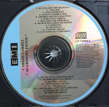CD Carlos Gardel: 20 Grandes Exitos