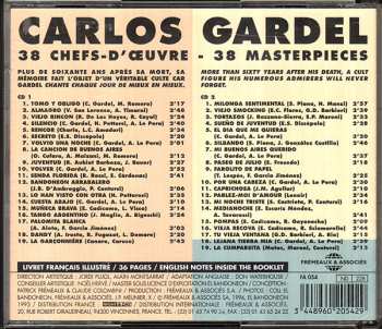 2CD Carlos Gardel: 38 Chefs - D'oeuvre