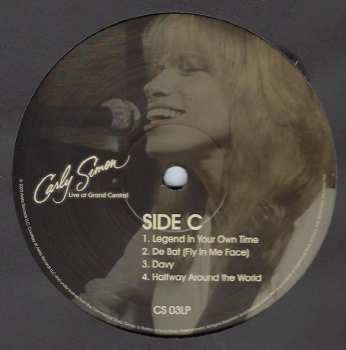 2LP Carly Simon: Live At Grand Central