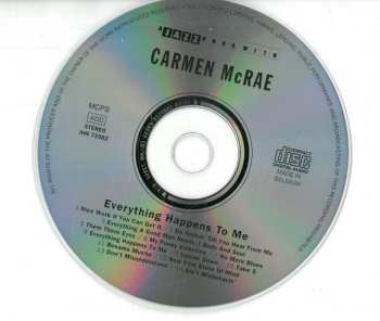 CD Carmen McRae: Everything Happens To Me