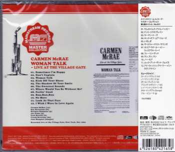 CD Carmen McRae: Woman Talk (Live At The Village Gate)