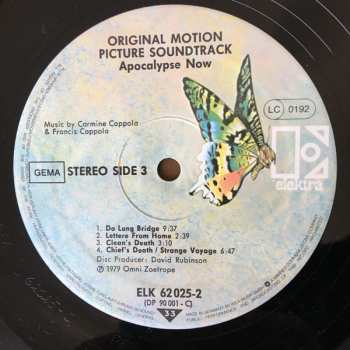 2LP Carmine Coppola: Apocalypse Now - Original Motion Picture Soundtrack