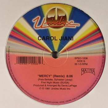 LP Carol Jiani: Hit 'N Run Lover / Mercy (Remix)