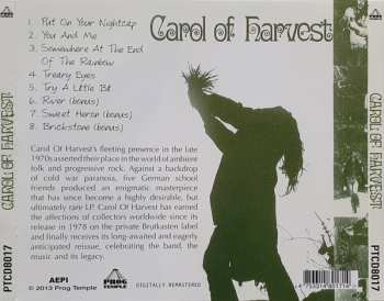 CD Carol Of Harvest: Carol Of Harvest
