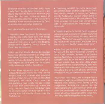 CD Carol Welsman: I Like Men (Reflections Of Miss Peggy Lee)