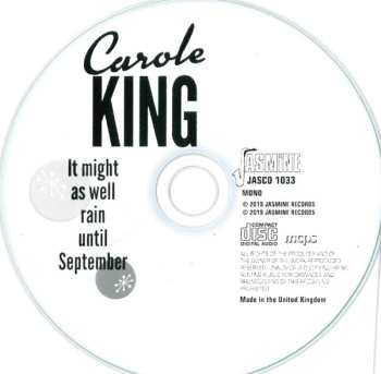 CD Carole King: It Might As Well Rain Until September