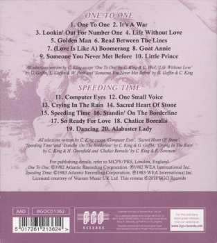 CD Carole King: One To One / Speeding Time