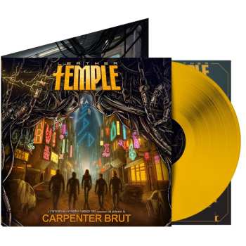 LP Carpenter Brut: Leather Temple (indie Retail Exclusive Edition) (yellow Vinyl)