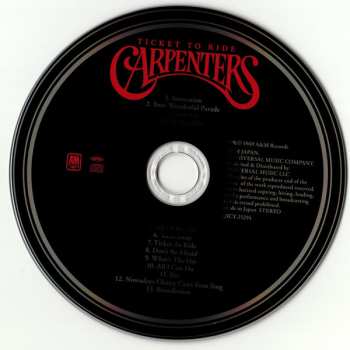 CD Carpenters: Ticket To Ride