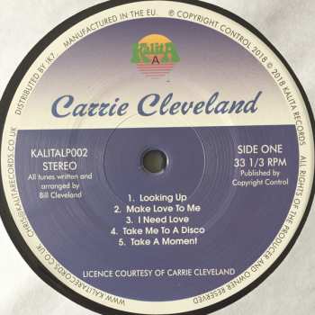 LP/SP Carrie Cleveland: Looking Up