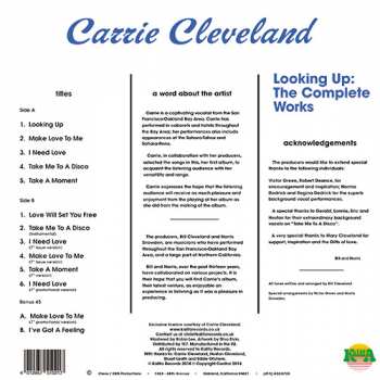 LP/SP Carrie Cleveland: Looking Up