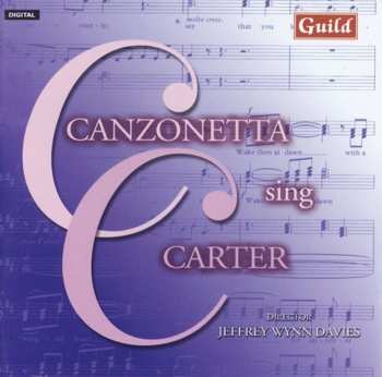 Album Carter / Canzonetta / Davies: Canzonetta Sing Carter