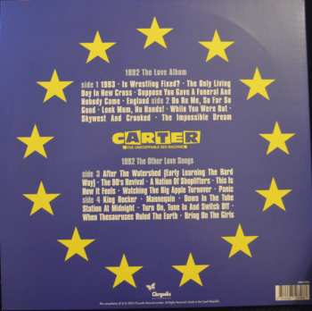 2LP Carter The Unstoppable Sex Machine: 1992 The Love Album CLR