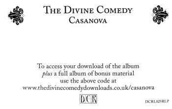 LP The Divine Comedy: Casanova