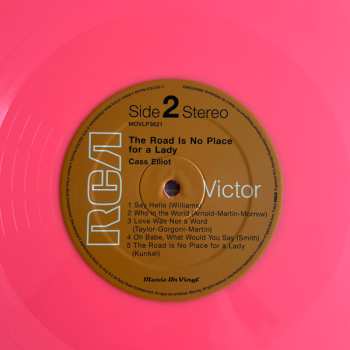 LP Cass Elliot: The Road Is No Place For A Lady CLR | LTD | NUM