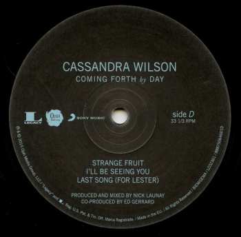 2LP Cassandra Wilson: Coming Forth By Day