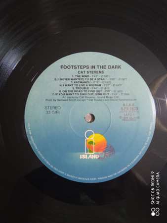 LP Cat Stevens: Footsteps In The Dark
