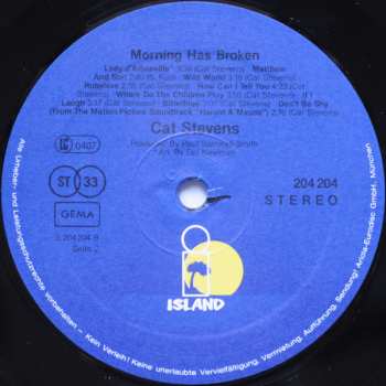 LP Cat Stevens: Morning Has Broken