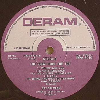 2LP Cat Stevens: The View From The Top