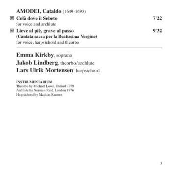 CD Lars Ulrik Mortensen: Cataldo Amodei