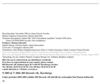 CD Lars Ulrik Mortensen: Cataldo Amodei