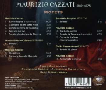 CD Maurizio Cazzati: Motets