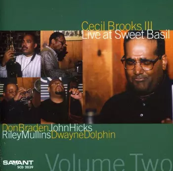 Live At Sweet Basil Volume Two