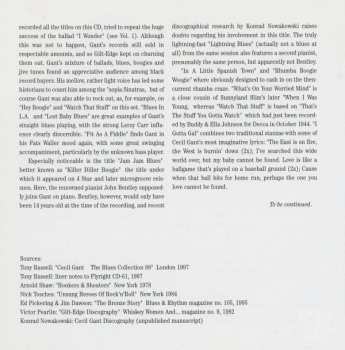 CD Cecil Gant: The Complete Recordings Volume 2: 1945