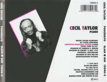 CD Cecil Taylor: Poschiavo
