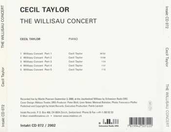 CD Cecil Taylor: The Willisau Concert