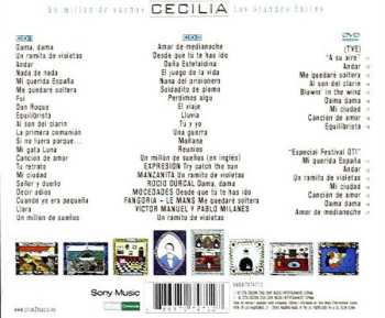 2CD/DVD Cecilia: Un Millón De Sueños (Los Grandes Éxitos) (1976 - 2006)