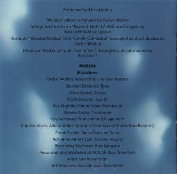CD Cedar Walton: Mobius / Beyond Mobius