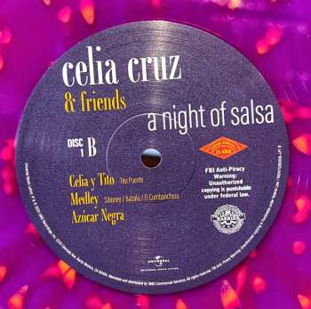 2LP Celia Cruz: A Night Of Salsa CLR