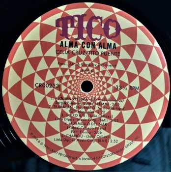 LP Tito Puente: Alma Con Alma (The Heart & Soul Of Celia Cruz & Tito Puente)