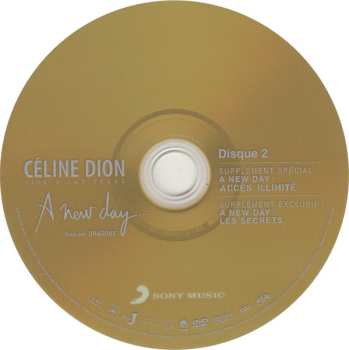 2DVD Céline Dion: A New Day... Live À Las Vegas
